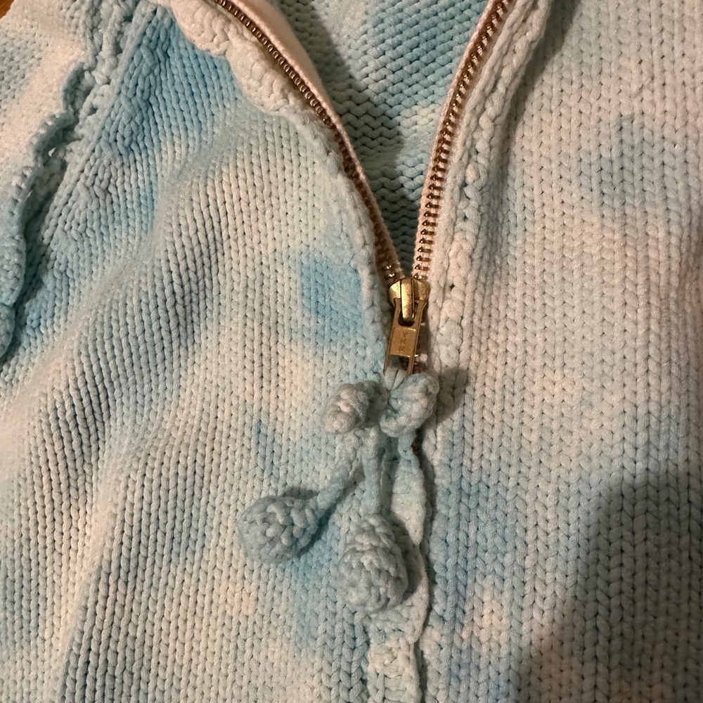 Loveshackfancy Zip-Up Sweater - image 3